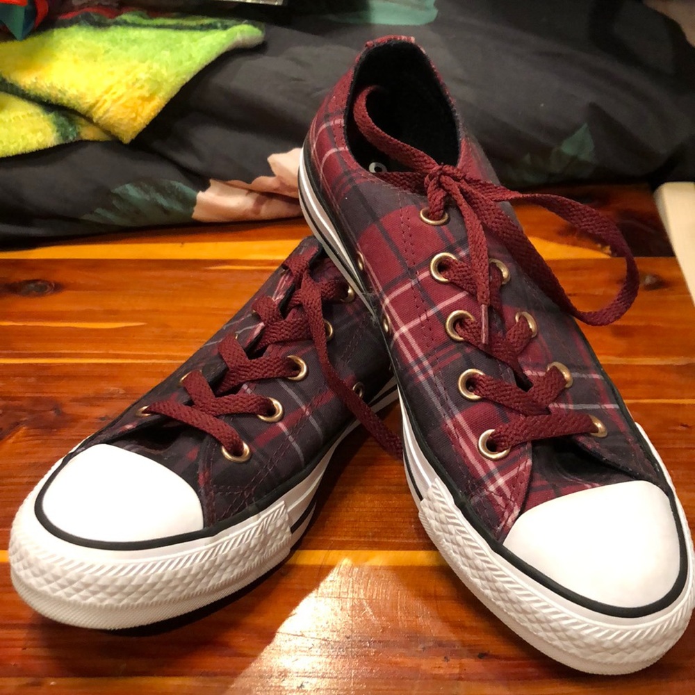 Cute plaid converse